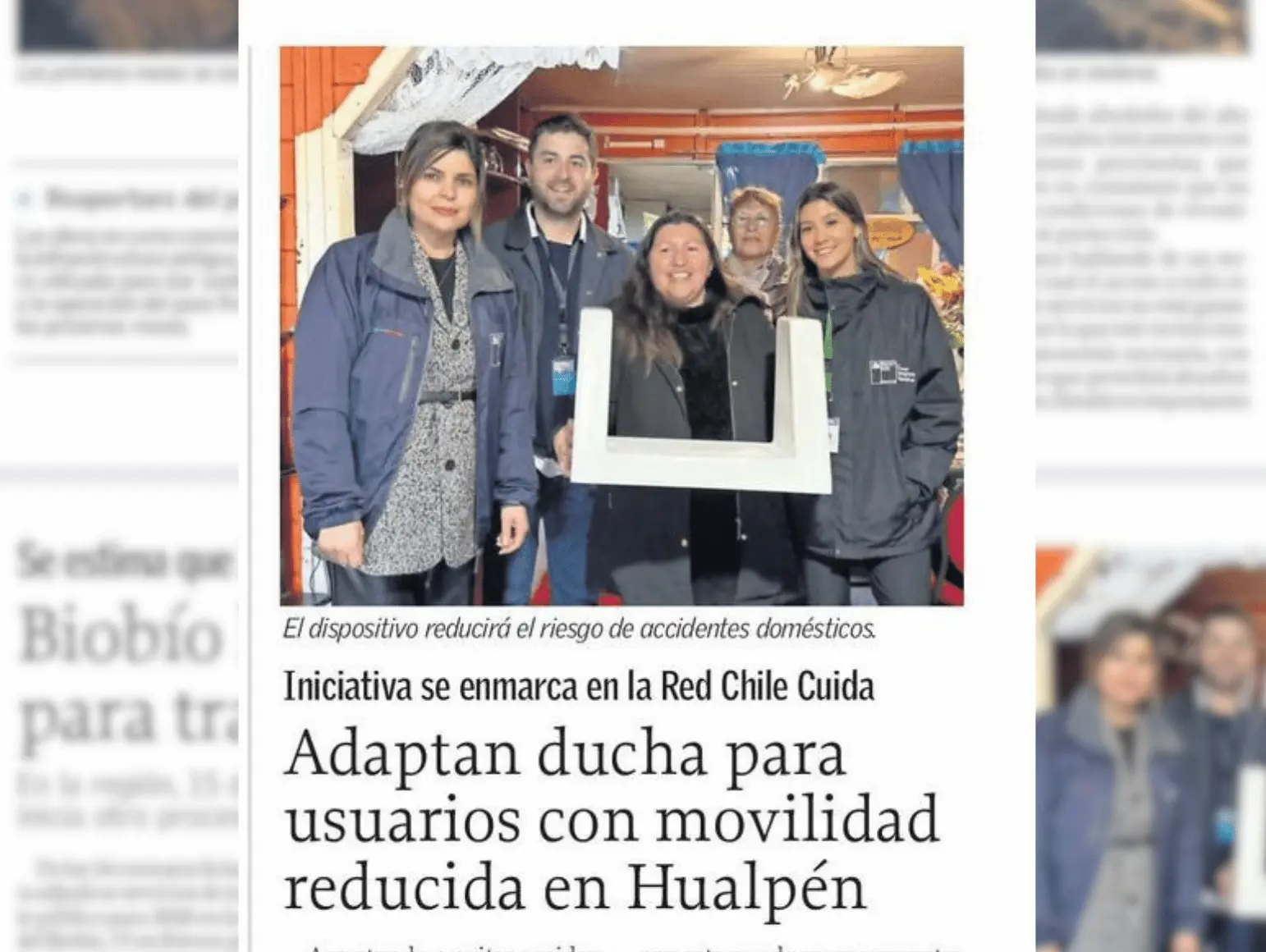 Operativo de rebaje de tina de Ducha Segura®
